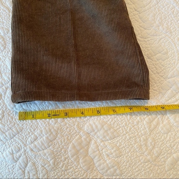 Peter Millar Nanoluxe Corduroy Brown Pants - 35x29 - Picture 12 of 15